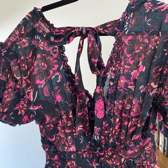 Ulla Johnson floral midi dress size 2 - Picture 4 of 4